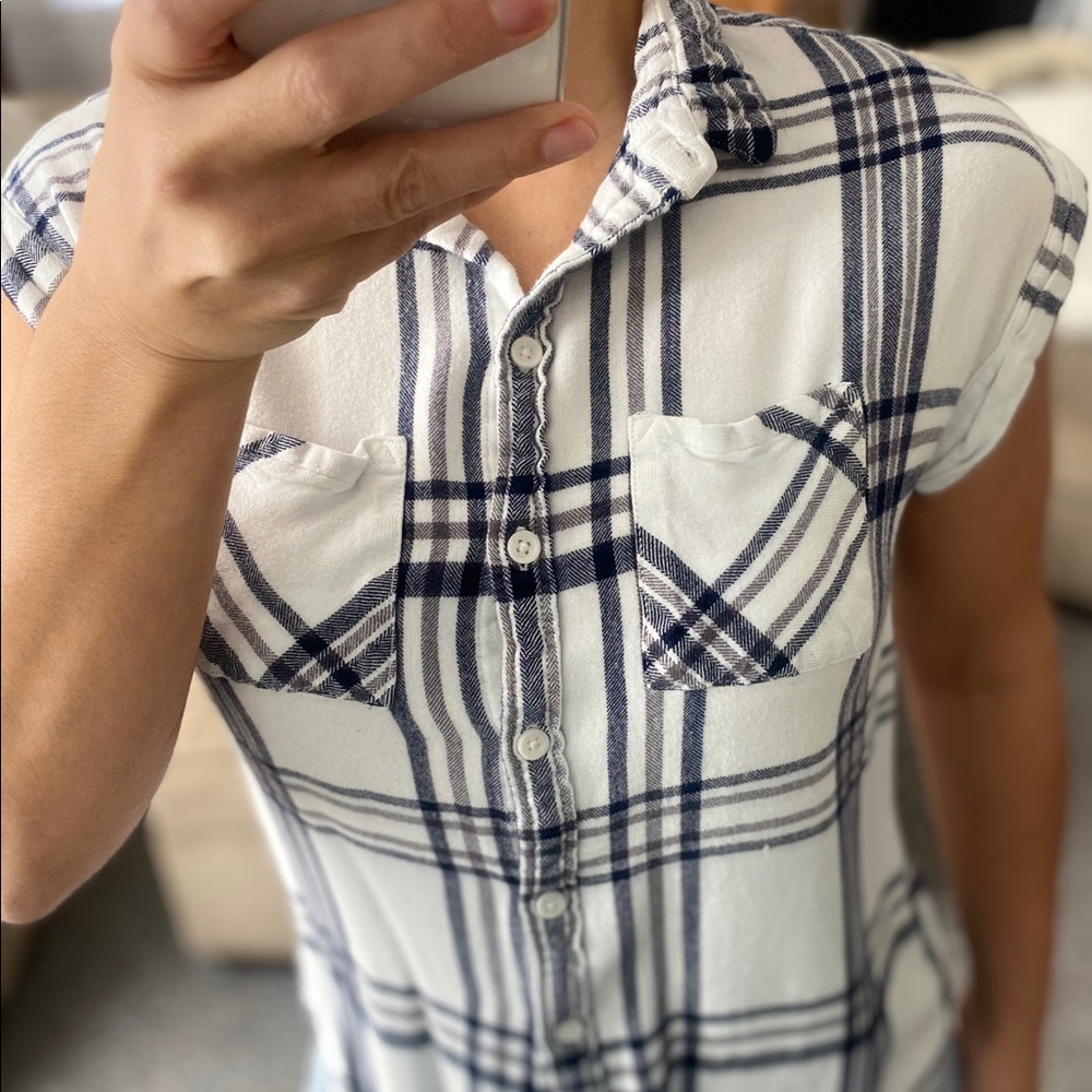 BeachLunchLounge short sleeve flannel